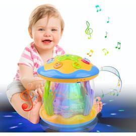 Jouet pour Bébés de 6 à 12 mois,Jouet Musical Lumineux Rotatif à
