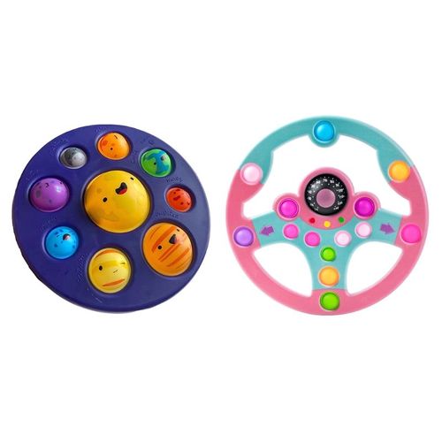 Jouet Interactif De Simulation De Volant, Bulle De Souris  Huit Plantes, Pour Amliorer La Relation Entre Les Parents Et Les Enfants