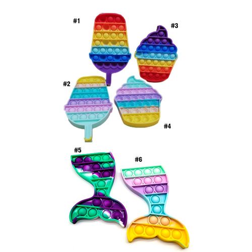 Jouet Interactif Parent-Enfant En Queue De Poisson, Bulle Sensorielle, Anti-Stress Et Anti-Autisme