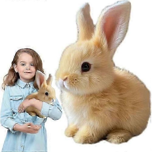 Jouet Lapin Sauteur, Jouet Interactif En Peluche Lapin, Jouet Lapin lectrique-Brun