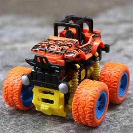 Jouet Modele De Simulation Vehicule Tout Terrain A Quatre Roues Motrices Voiture Pour Bebe Orange Rakuten