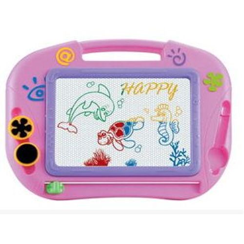 Jouet Pour Tout-Petits De 1 An, Grande Ardoise Magntique Magique Avec Pieds, Bloc-Notes Effaable Color, Cadeau D'anniversaire De Nol Pour Enfants De 1, 2 Ou 3 Ans, Jaune