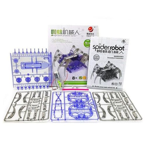 Jouet Robot Araigne lectrique Intelligent  Assembler, Kit De Bricolage ducatif, Puzzle De Construction  Assembler, Haute Qualit, Offre Spciale
