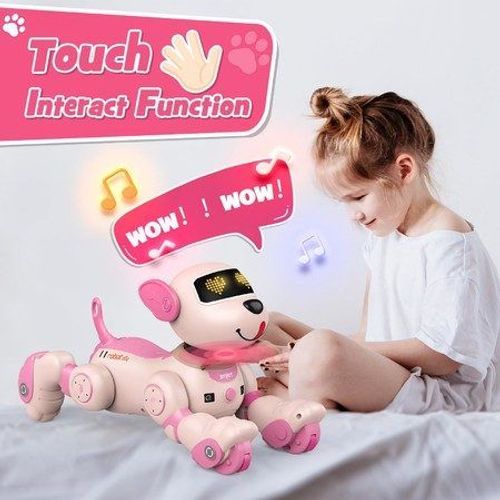 Jouet Robot Pour Chien  Commande Vocale Avec Tlcommande 2,4 Ghz
