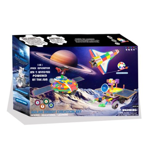 Jouet Robot Solaire 3 En 1 Pour Enfant, Blocs De Construction ducatifs, Technologie High-Tech, Bricolage, Ingnierie, Dveloppement De L'intelligence