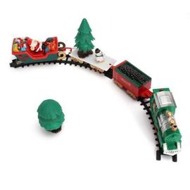 Jouet Set Enfants Bebe Petit Train Noel Pere Arbre Cadeau Lumiere Musicale Rakuten