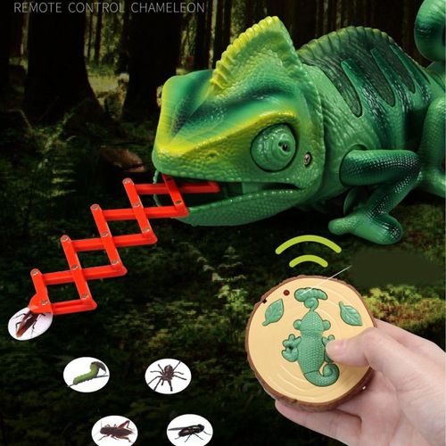 Jouets Animaux Rc Rc-Camlon Lzard, Jouet Intelligent, Tlcommande, Modle lectronique, Animaux Reptiles, Robot Pour Enfants, Cadeaux