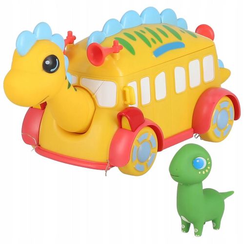 Jouets De Bus De Dinosaure Cartoon Light Early Education