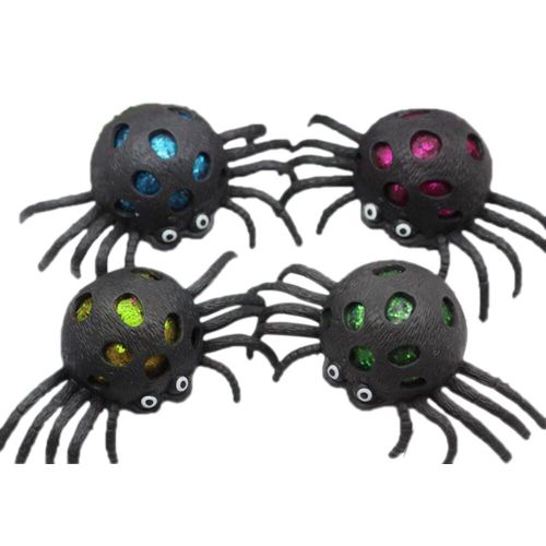 Jouets De Dcompression Araigne, Jouets De Couleur Vive, vent Araigne Pour Se Librer Du Stress, Boule D'vent Pour Se Dtendre Pincer Pour Le Plaisir