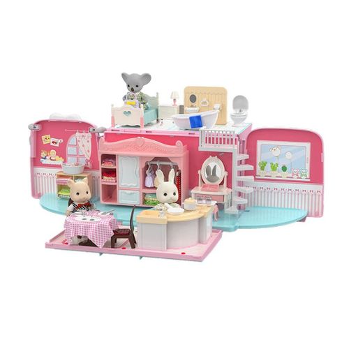 Jouets De Scne De Maison De Poupe, Bus De Ville Koala, Amusant, Bricolage, Belle Maison, Maison De Poupe Exquise