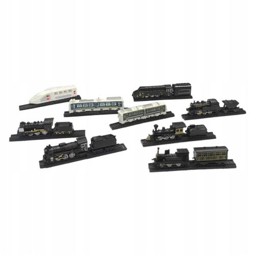  Jouets De Train  Grande Vitesse, Mini Modle, Collection De Simulation D'ornements De 9 Styles 