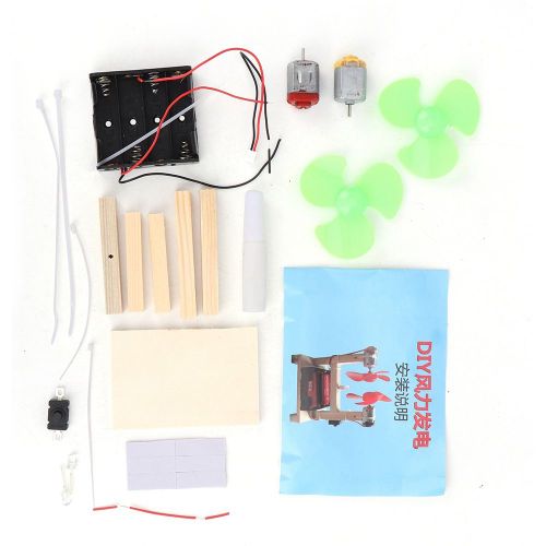 Jouets Educatifs D'experimentation D'energie Eolienne A Faire Soi-Meme Pour Enfants, Sciences Physiques, Jouet Leger A Assembler