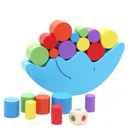 Jouets ducatifs En Bois, Blocs De Construction D'quilibre De Lune, Jouet Parent Et Enfant, Jeu D'Entranement Jenga