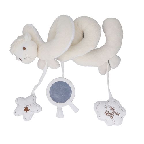 Jouets En Peluche En Spirale Pour Bebe, Dessin Anime Mignon, Stimulent Le Developpement Visuel, Ameliorent L'interaction, Jouets Suspendus Pour Poussette Et Lit De Bebe