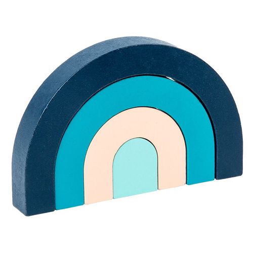 Jouets Montessori En Bois, Arc En Ciel, Blocs De Construction ducatifs Empils, Jeu Jenga, Jouets Pour Chambre D'enfants, Cadeau Pour Bb