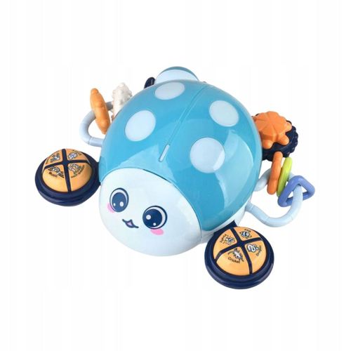 Jouets Multifonctions Pour Bb Coccinelle Avec Effet Sonore Et Lumineux En Bleu