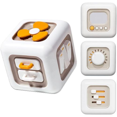 Jouets Sensoriels, Cube De Rubik, Cube De Dextrit, Jouets Montessori, Interrupteurs, Ventilateurs, Miroirs, Boutons, Tiroirs, Poignes, Fidget Toys, Jouets Pour Bbs.