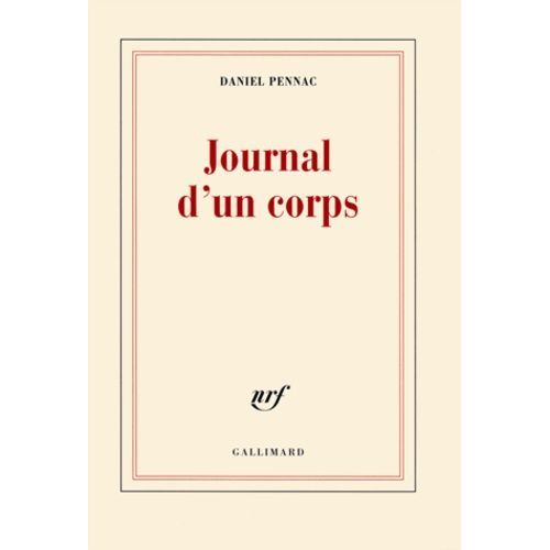 Journal D'un Corps    Format Beau livre 