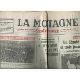 Journal La Montagne Centre France Du 20 11 1978 Article Sans Photo Serge Lama Publicite Citroen Visa Super N 19735 Rakuten