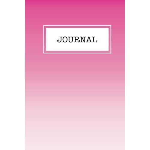 Journal: Ruled Journal/Lined Journal Gradient Pink To White   de Studio, CML Designs  Format Broch 