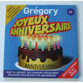 Joyeux Anniversaire Gregory Cd Rakuten