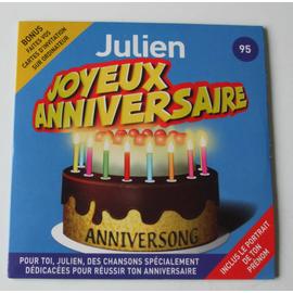 Joyeux Anniversaire Julien Anniversong Rakuten