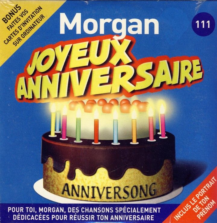 Joyeux Anniversaire Morgan Cd Rakuten