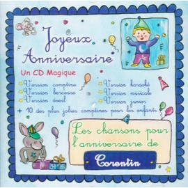 Joyeux Bon Anniversaire Corentin Cd Rakuten