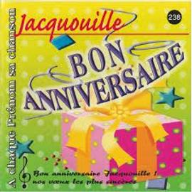 Joyeux Bon Anniversaire Jacquouille Cd Rakuten