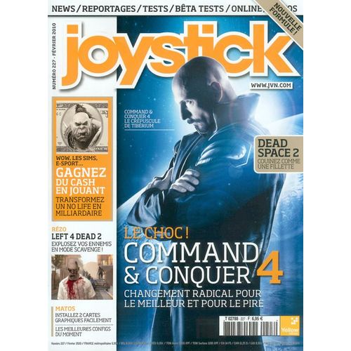 Joystick  N 227 : Command & Conquer 4, Dead Space 2, Left 4 Dead 2..