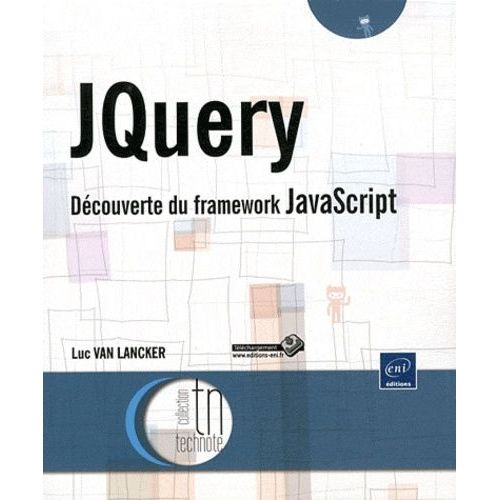 Jquery - Dcouverte Du Framework Javascript   de Van Lancker Luc  Format Broch 