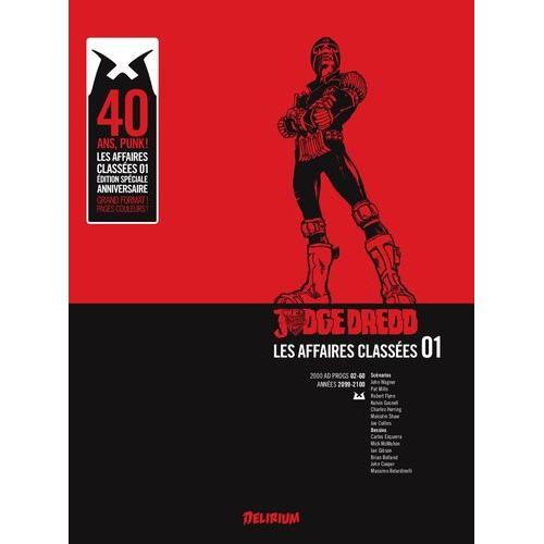 Judge Dredd : Les Affaires Classes Tome 1   de Collectif  Format Album 