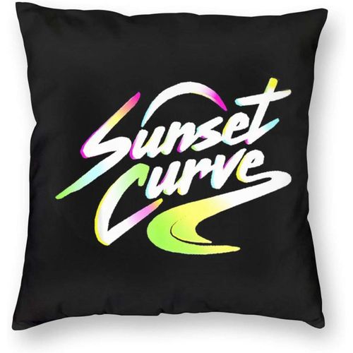 Julie Et Les Fantmes Coucher De Soleil Courbe Housse De Coussin Jeter Canap Taie D'oreiller Chaise Coussin Dessin Anim Lit Oreiller Voiture Sige Coussin 55 Cm * 55 Cm Housses De Coussin