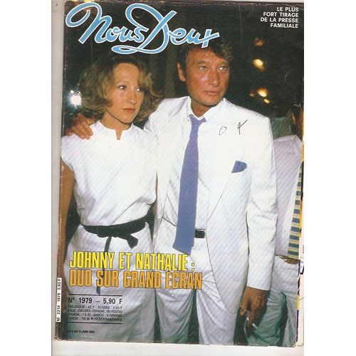 Julien Clerc 2p/ Supplment Flash Patrick Dupond 4p/ Johnny Hallyday & Nathalie Baye 2p/  1979 