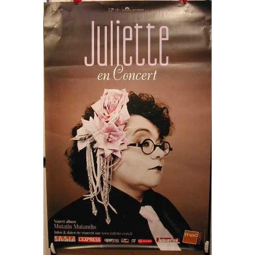 Juliette En Concert - Affiche Musique / Concert / Poster
