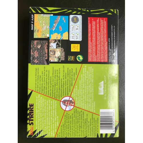 Jungle Strike The Sequel To Desert Strike Snes Super Nintendo