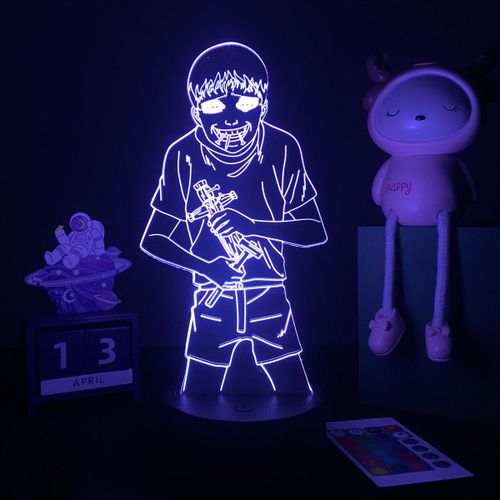 Junji Ito Souichi Tsujii ? Veilleuse Colore  Led 3d, Luminaire Dcoratif D'intrieur, Idal Pour Une Chambre  Coucher