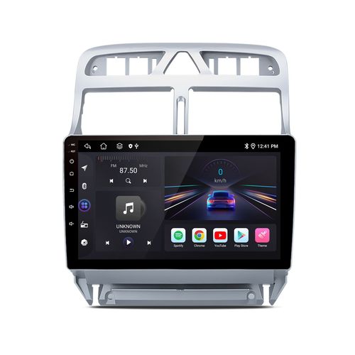 Junsun autoradio 2+64G Carplay Android13 9''DAB+ GPS SWC RDS Navi WIFI 4kern pour peugeot 307 2002-2013 DSP