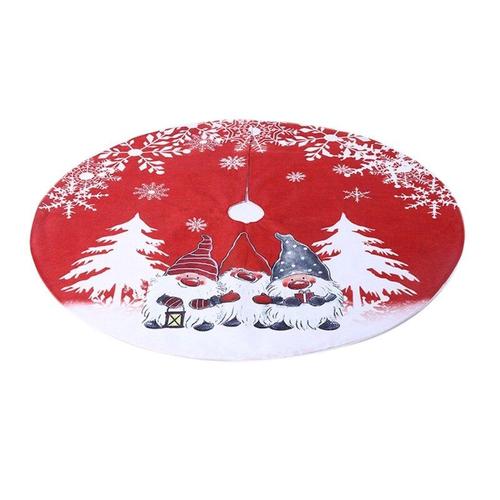 Jupe D'arbre De Nol Sudoise, Tapis D'ornement Gnome Tomte, Couverture De Base T3le