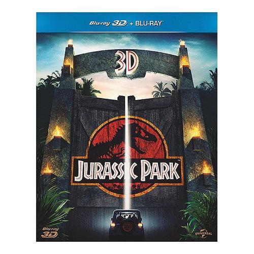 Jurassic Park - Blu-Ray 3d + Blu-Ray 2d de Steven Spielberg