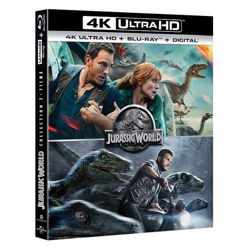 Jurassic World 1 & 2 - 4k Ultra Hd + Blu-Ray + Digital de Colin Trevorrow