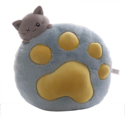 Jusch Cat Paw Cushion Comfy Kawaii Chair Cushion Bear Paw Lazy Sofa Office Floor Pillow Cute Plush Seat Pad For Gaming Chair