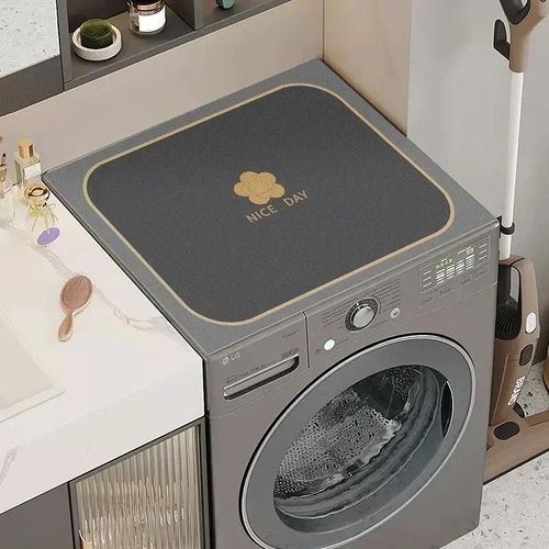 Juste simple imprime pour machine  laver,protection pour rfrigrateur,four  micro-ondes,polymres coordonnants,tampon pour machine  caf  schage rapide,cuisine - Type C-XL 60 X 60cm