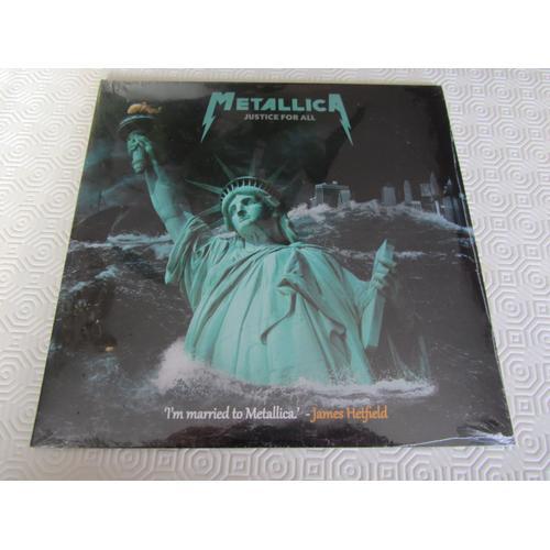 Justice For All (Double 25cm Couleur Bleu  Tirage Trs Limit N 0411/2000) - Metallica