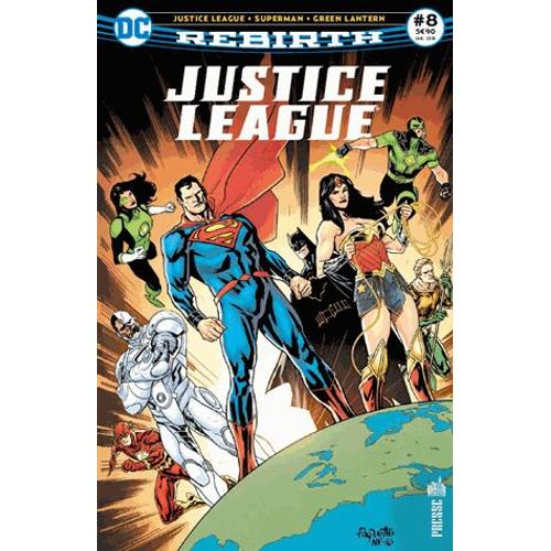 Justice League Rebirth N 8 - Les Lascars Reviennent  Central City ! - Rcit Complet   de Franois Hercout  Format Album 