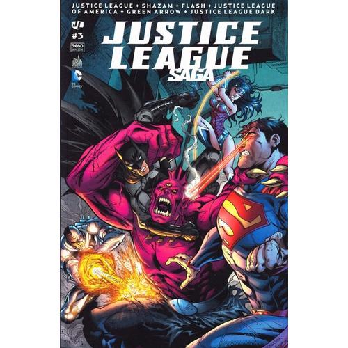 Justice League Saga N 3 :  Justice League + Shazam + Flash + Jutsice League Of America + Green Arrow + Justice League Dark   de collectif  Format Broch 