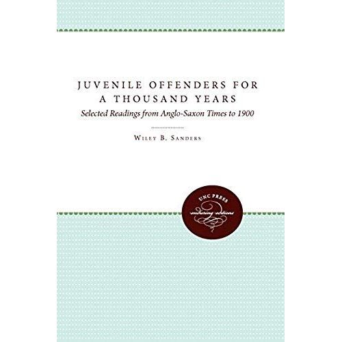Juvenile Offenders For A Thousand Years    Format Broch 