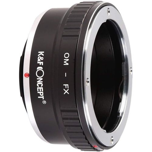 K&F Adaptateur De Monture D'Objectif Pour Objectif Olympus Zuiko Om Sur Fujifilm Fuji X Fx Pour Fuji Xt2 Xt20 Xe3 Xt1 X-T2[GOP6250662]
