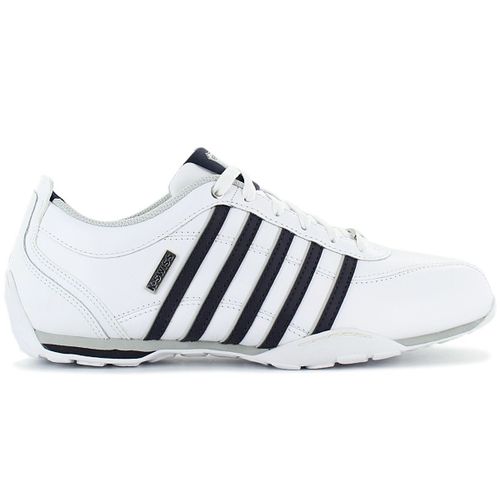 K-Swiss Arvee 1 1/2 - Hommes Cuir Baskets Sneakers Chaussures Blanc 02453-900-M - 41