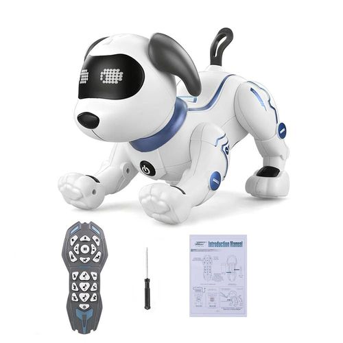 K16A - Robot lectronique K21 pour chien, tlcommande pour cascadeur, jouet  commande vocale, jouet musical et dansant, Programmable